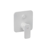 Смеситель для душа Kludi Renon встраиваемый однорычажный белый матовый 427595375