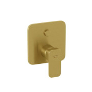 Смеситель для душа Kludi Renon встраиваемый однорычажный брашированное золото PVD 42759N075