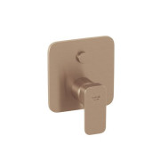 Смеситель для душа Kludi Renon встраиваемый однорычажный брашированная бронза PVD 42759N175