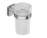 Склянка для зубних щіток Kludi Vela S з тримачем хром 2597505