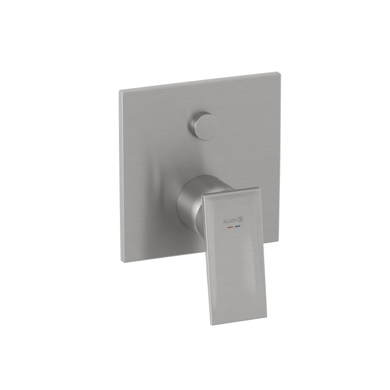 Смеситель для душа Kludi Decus встраиваемый однорычажный брашированный никель PVD 54759N575