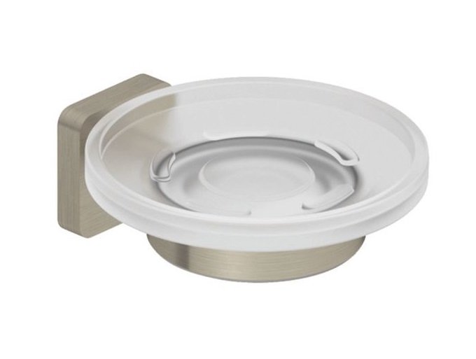 Мыльница для ванной Kludi Vela S с держателем брашированный никель PVD 25985N5