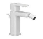 Змішувач для біде Kludi Renon із донним клапаном білий матовий 422165375