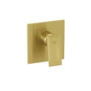 Смеситель для душа Kludi Decus встраиваемый однорычажный брашированное золото PVD 54755N075