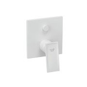 Смеситель для душа Kludi Decus встраиваемый однорычажный белый матовый 547595375