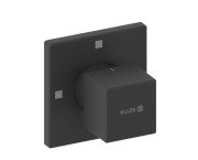 Переключатель для душа Kludi Decus встраиваемый на 3 положения черный матовый 548463975