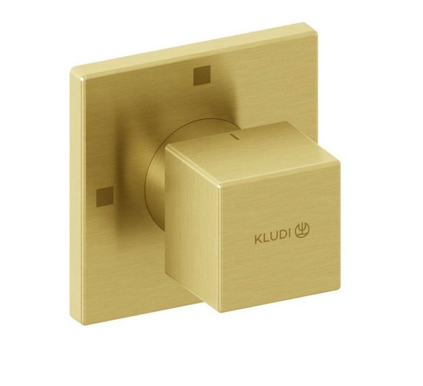 Перемикач для душу Kludi Decus вбудований на 3 положення брошуроване золото PVD 54846N075