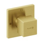 Переключатель для душа Kludi Decus встраиваемый на 2 положения брашированное золото PVD 54847N075