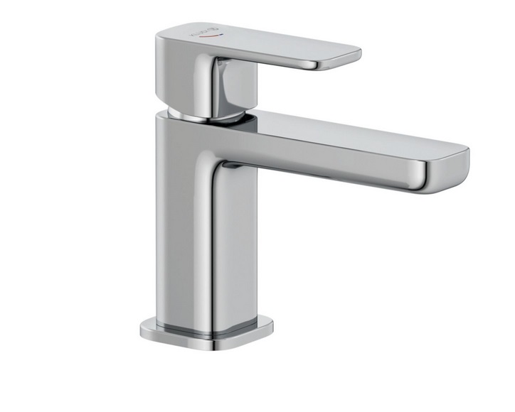 Смеситель для раковины Kludi Renon с донным клапаном хром 422670575