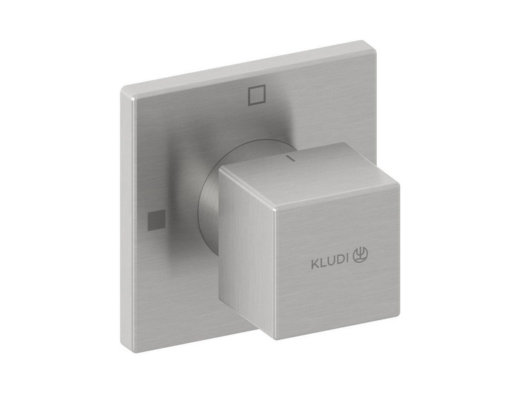 Перемикач для душу Kludi Decus вбудований на 2 положення нікель брошурований PVD 54847N575