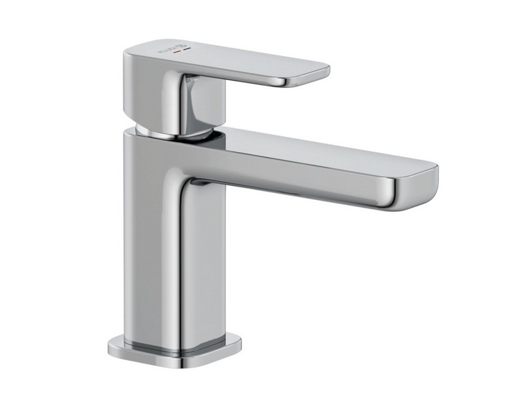 Смеситель для раковины Kludi Renon с донным клапаном хром 422660575