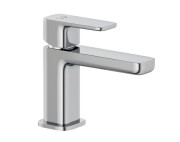 Смеситель для раковины Kludi Renon с донным клапаном хром 422660575