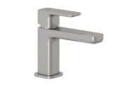 Смеситель для раковины Kludi Renon с донным клапаном брашированный никель PVD 42266N575