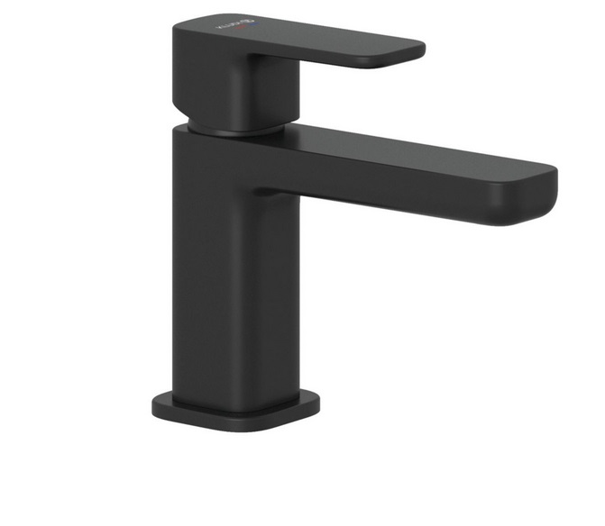 Смеситель для раковины Kludi Renon однорычажный черный матовый 422903975