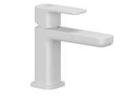 Смеситель для раковины Kludi Renon однорычажный белый матовый 422905375
