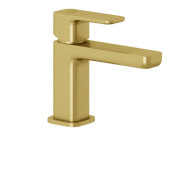 Смеситель для раковины Kludi Renon однорычажный брашированное золото PVD 42290N075