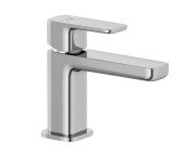 Смеситель для раковины Kludi Renon с донным клапаном хром 422660575