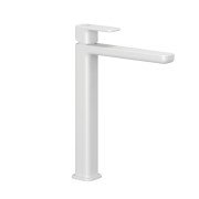 Смеситель для раковины Kludi Renon однорычажный белый матовый 422985375