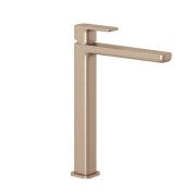 Смеситель для раковины Kludi Renon однорычажный брашированная бронза PVD 42298N175