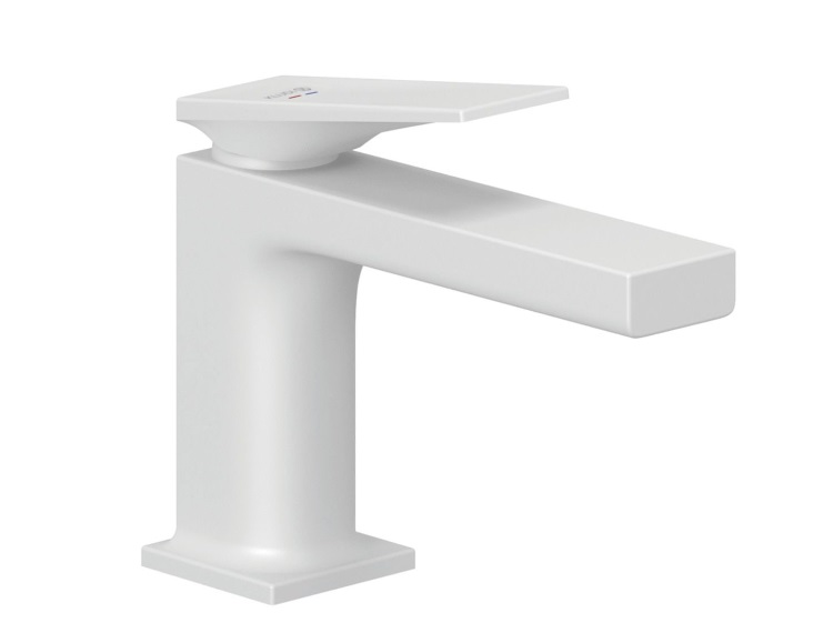 Змішувач для раковини Kludi Decus одноважільний білий матовий 542905375