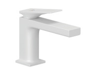 Смеситель для раковины Kludi Decus однорычажный белый матовый 542905375