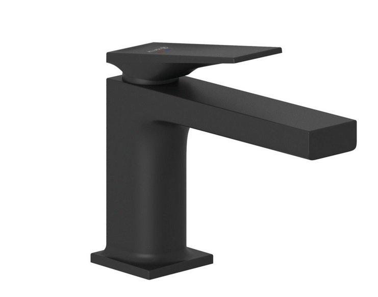 Змішувач для раковини Kludi Decus одноважільний чорний матовий 542903975