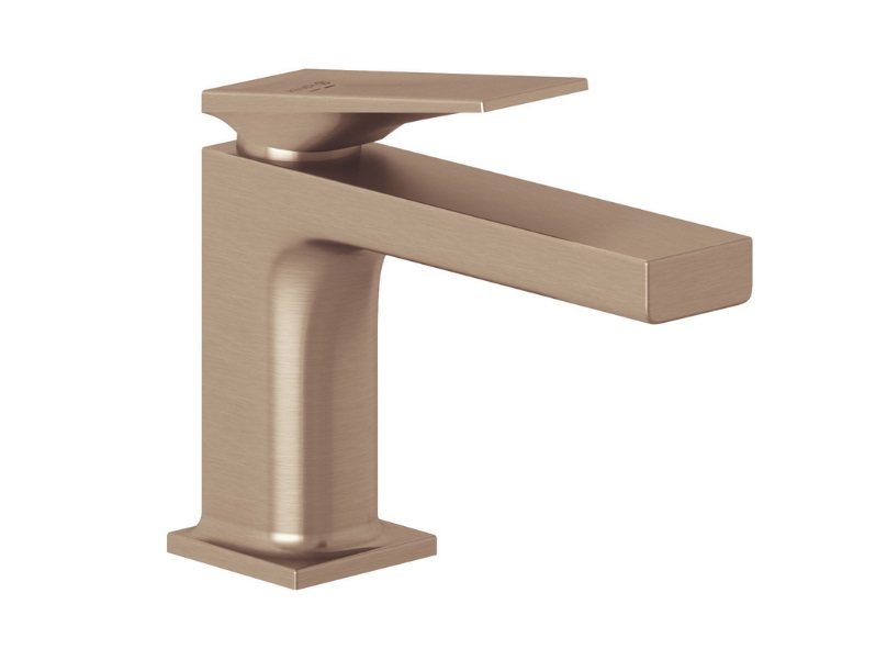 Смеситель для раковины Kludi Decus однорычажный брашированная бронза PVD 54290N175