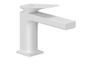 Змішувач для раковини Kludi Decus із донним клапаном білий матовий 542675375