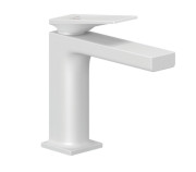 Смеситель для раковины Kludi Decus с донным клапаном белый матовый 542895375