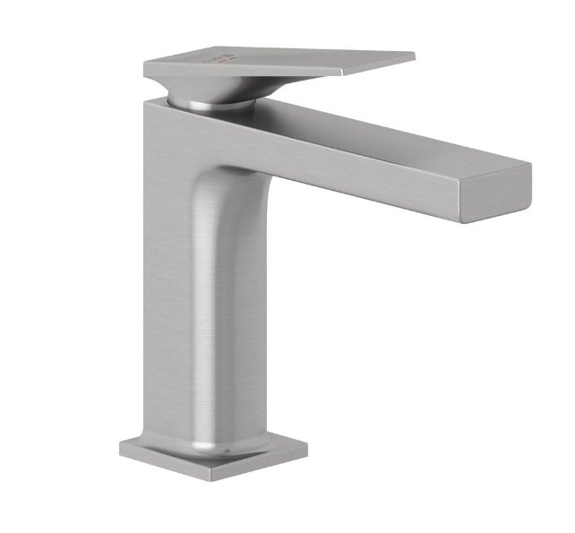 Смеситель для раковины Kludi Decus с донным клапаном брашированный никель PVD 54288N575