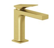 Смеситель для раковины Kludi Decus с донным клапаном брашированное золото PVD 54289N075