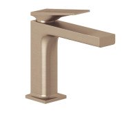 Смеситель для раковины Kludi Decus с донным клапаном брашированная бронза PVD 54289N175