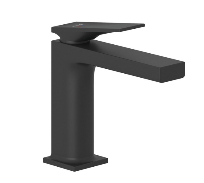 Змішувач для раковини Kludi Decus одноважільний чорний матовий 542823975