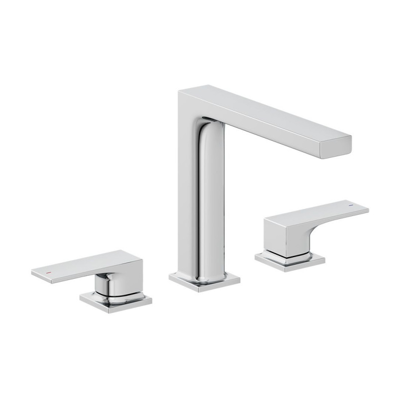 Змішувач для раковини Kludi Decus на 3 отвори хром 543930575