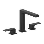 Смеситель для раковины Kludi Decus на 3 отверстия черный матовый 543933975