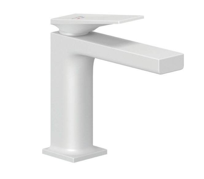 Змішувач для раковини Kludi Decus одноважільний білий матовий 542825375