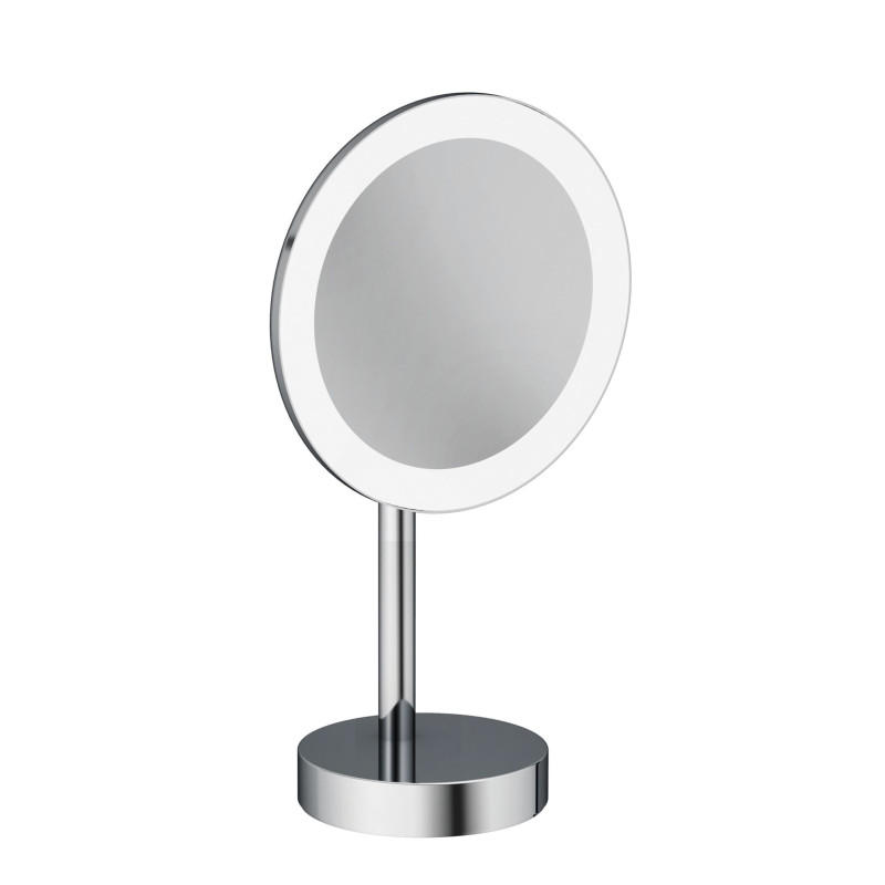 Дзеркало косметичне Kludi Vela R з LED-підсвічуванням хром 5899505F