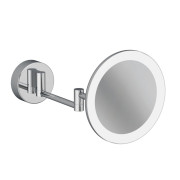 Дзеркало косметичне Kludi Vela R з LED-підсвічуванням хром 5899505W