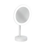 Зеркало косметическое Kludi Vela R c LED-подсветкой белый матовый 5899553F