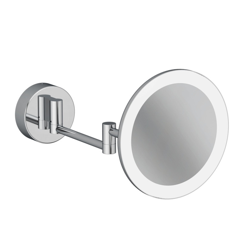 Дзеркало косметичне Kludi Vela R c LED-підсвічуванням хром 5899505W