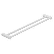 Тримач для рушників Kludi Vela R подвійний 60 см білий матовий 5898853
