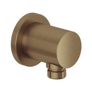 Шланговое подключение Kludi Nova Fonte брашированная бронза PVD 20543N115