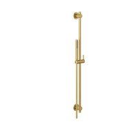 Ручний душ на штанзі Kludi Nova Fonte 1-режимний брошуроване золото PVD 20840N015