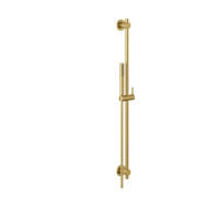 Ручний душ на штанзі Kludi Nova Fonte 1-режимний брошуроване золото PVD 20840N015