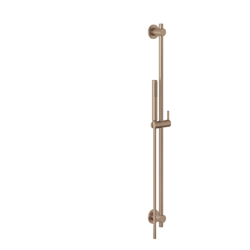 Ручний душ на штанзі Kludi Nova Fonte 1-режимний брошурована бронза PVD 20840N115