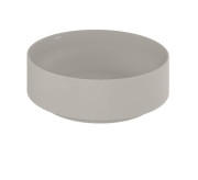 Раковина для ванної кімнати Kludi Resa R ⌀40 см кераміка сіро-бежевий матовий 58CW10O2