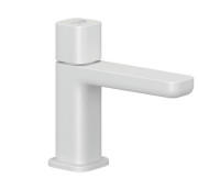 Кран для раковини Kludi Renon на одне підведення одновентильний білий матовий 421185375