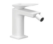 Смеситель для биде Kludi Decus с донным клапаном белый матовый 542175375