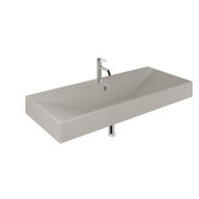 Раковина для ванной Kludi Resa 121х50,5 см керамика серо-бежевый матовый 59WW121O2