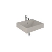 Раковина для ванной Kludi Resa 61х50,5 см керамика серо-бежевый матовый 59WW61O2